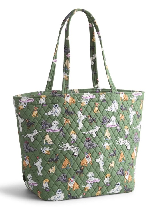 Vera Bradley Handbags - NWT Vera Bradley cotton Grand Tote * Dog Park*